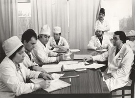 Нейрохирургическая конференция, склиф, 70-е годы